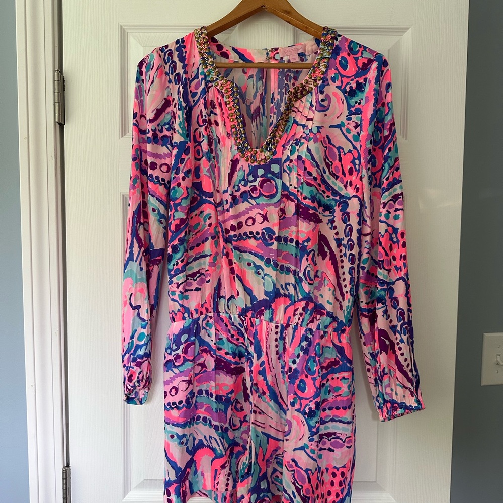 Lilly Pulitzer - Long Sleeve Romper